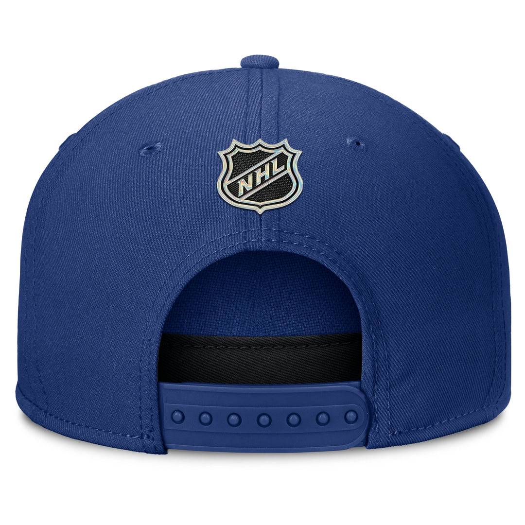 Edmonton Oilers Fanatics Blue 2025-26 Authentic Pro Rink 8 Snapback Hat