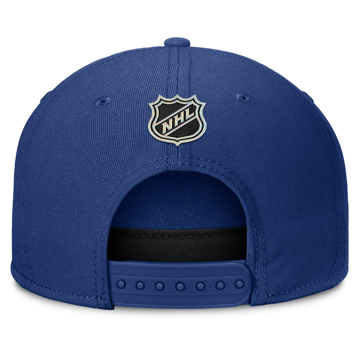 Edmonton Oilers Fanatics Blue 2025-26 Authentic Pro Rink 8 Snapback Hat