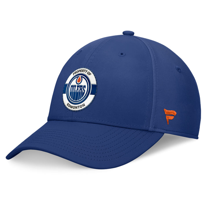Edmonton Oilers Fanatics Blue 2025-26 Training Authentic Pro Flex Hat