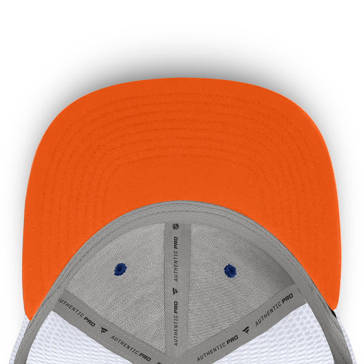 Edmonton Oilers Fanatics Blue 2026-27 Authentic Pro Rink Mid-Crown Mesh Snapback Hat