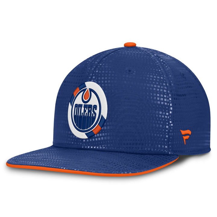 Edmonton Oilers Fanatics Blue 2026-27 Authentic Pro Rink Square Visor Snapback Hat