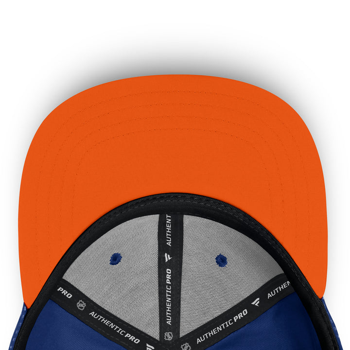Edmonton Oilers Fanatics Blue 2026-27 Authentic Pro Rink Square Visor Snapback Hat