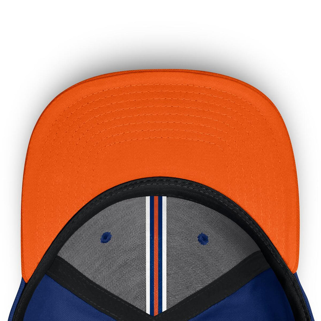 Edmonton Oilers Fanatics Blue 2026 NHL Draft Authentic Pro Flex Hat