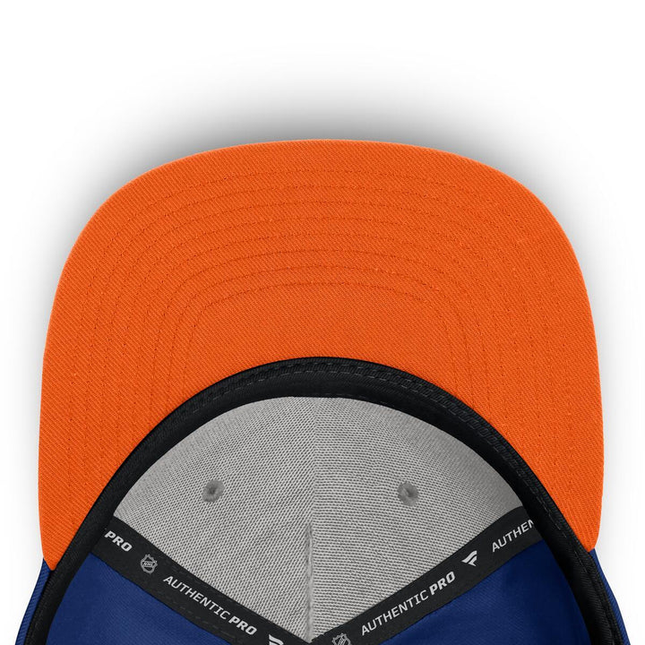 Edmonton Oilers Fanatics Blue 2026 NHL Draft Pro Podium On Stage Snapback Hat