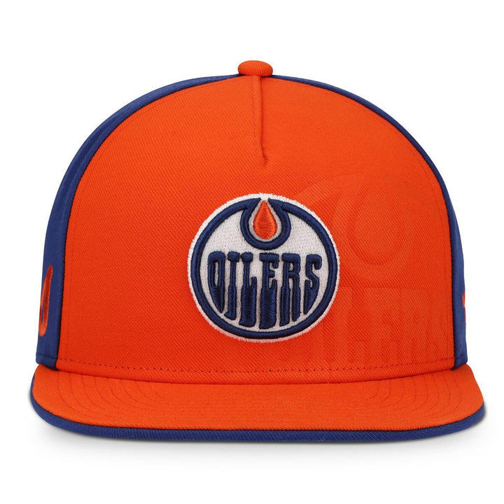Edmonton Oilers Fanatics Blue 2026 NHL Draft Pro Snapback Hat