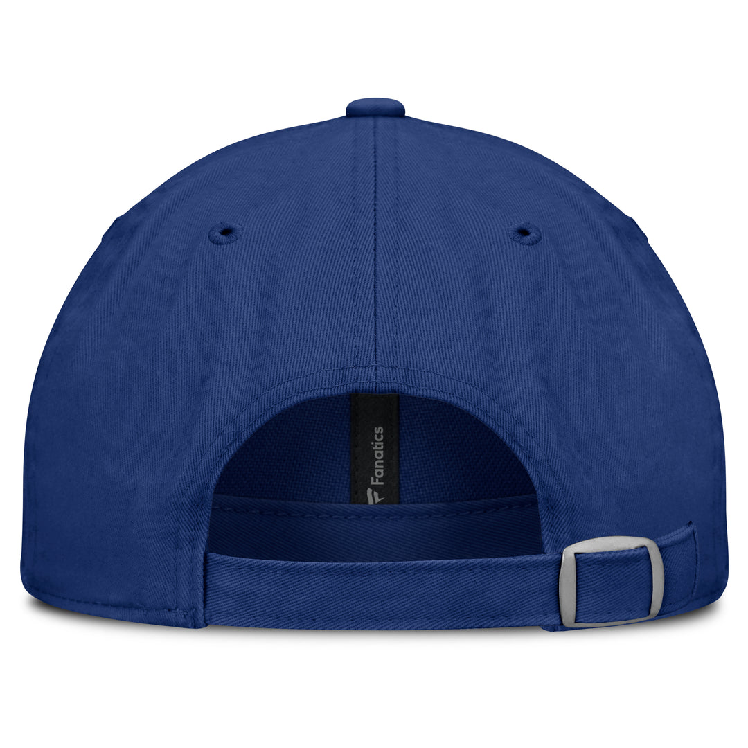 Edmonton Oilers Fanatics Blue Archer Unstructured Adjustable Hat