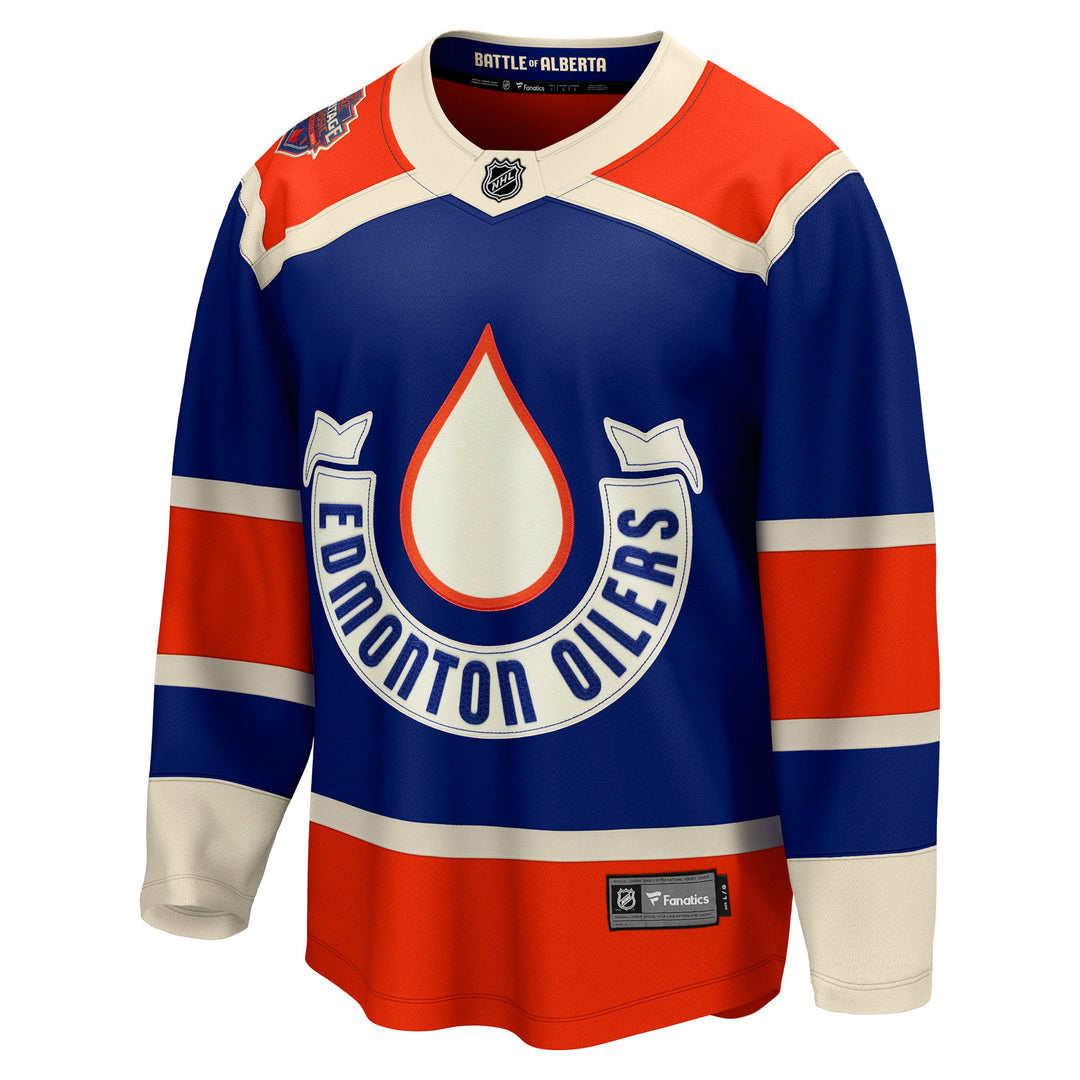 Men's Edmonton Oilers adidas Royal 2023 NHL Heritage Classic Primegreen  Authentic Jersey