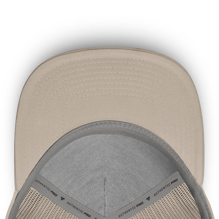 Edmonton Oilers Fanatics Cream 2026-27 Authentic Pro Road Utopia A-Frame Snapback Hat