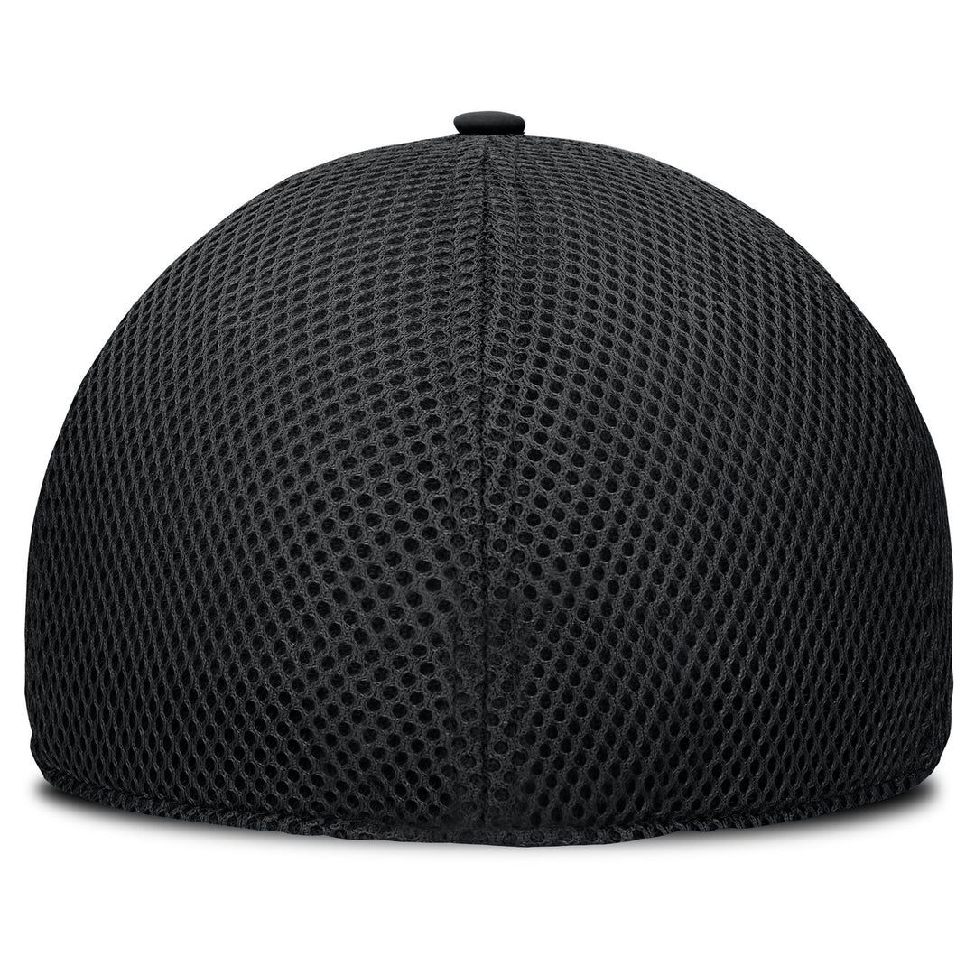 Edmonton Oilers Fanatics Fundamental Deke Black Flex Fit Hat