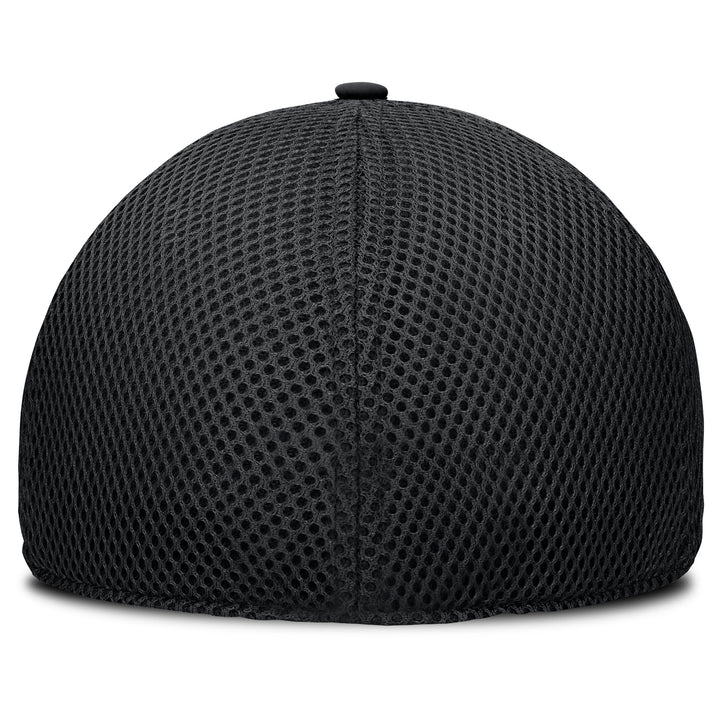Edmonton Oilers Fanatics Fundamental Deke Black Flex Fit Hat