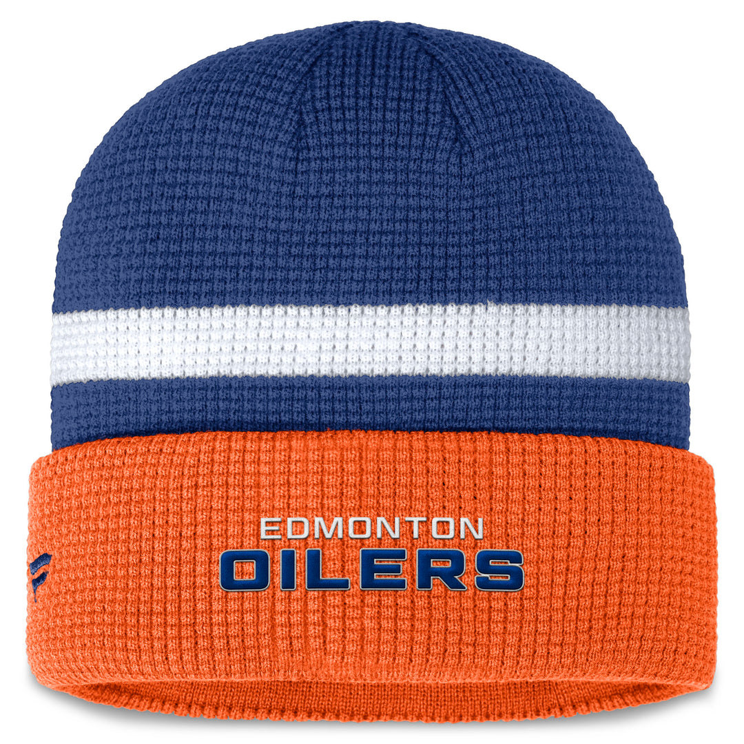Edmonton Oilers Fanatics Fundamental Cuffed Knit Toque