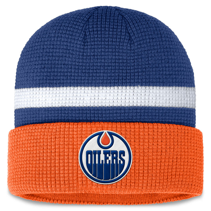 Edmonton Oilers Fanatics Fundamental Cuffed Knit Toque