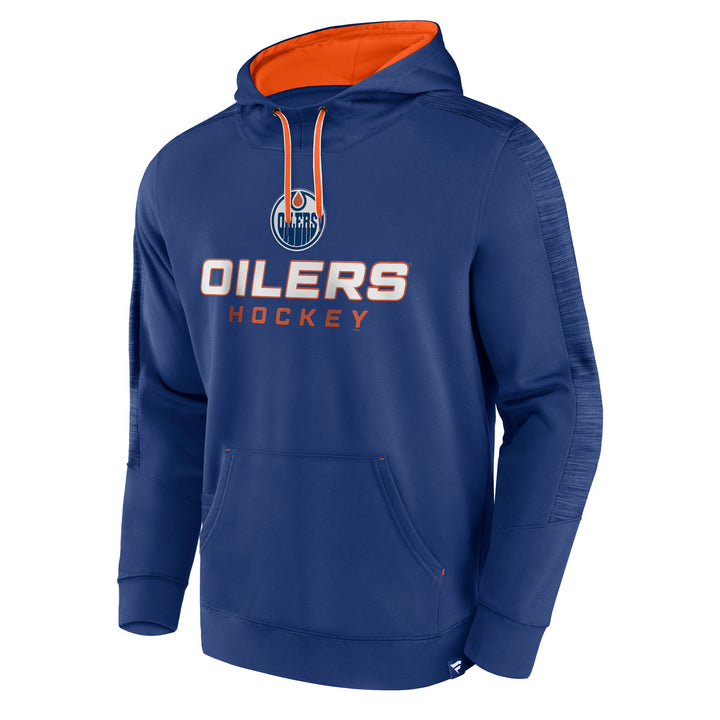 Edmonton Oilers Fanatics Blue Fan Pullover Hoodie