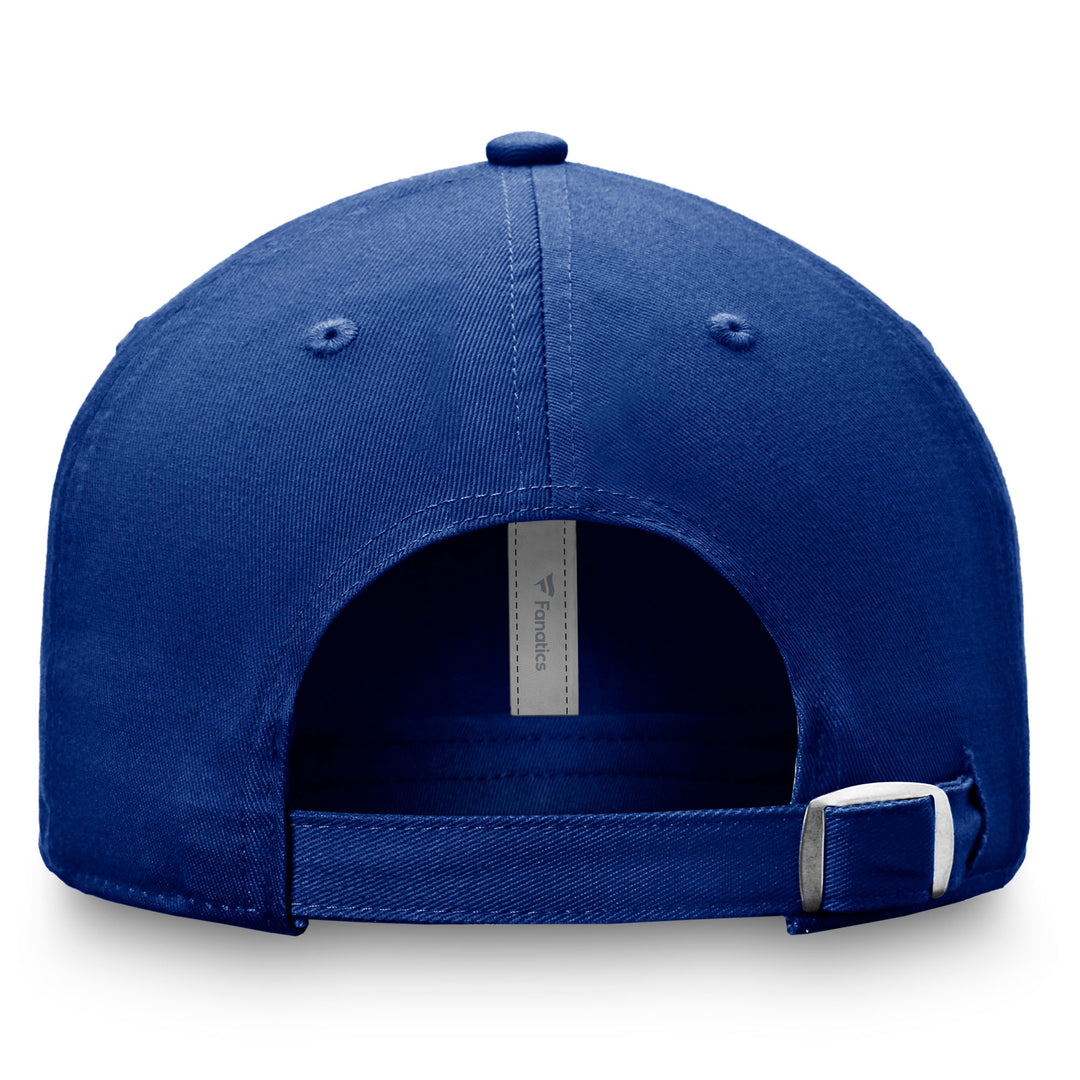 Edmonton Oilers Women's Fanatics Fundamental Blue Unstructured Adjustable Hat