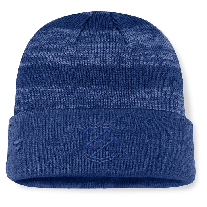 Edmonton Oilers Fanatics Monochrome Midnight Cuffed Toque/Beanie