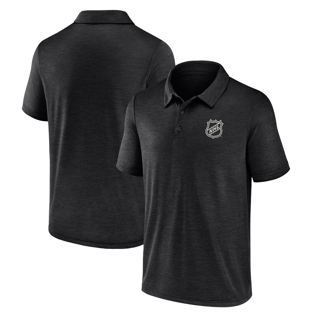 NHL Fanatics Shield Grey Polo