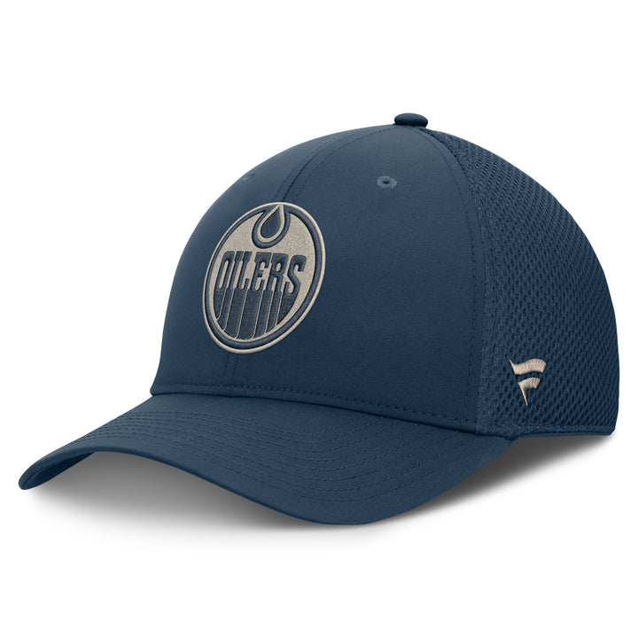 Edmonton Oilers Fanatics Navy 2026-27 Authentic Pro Road Flex Hat
