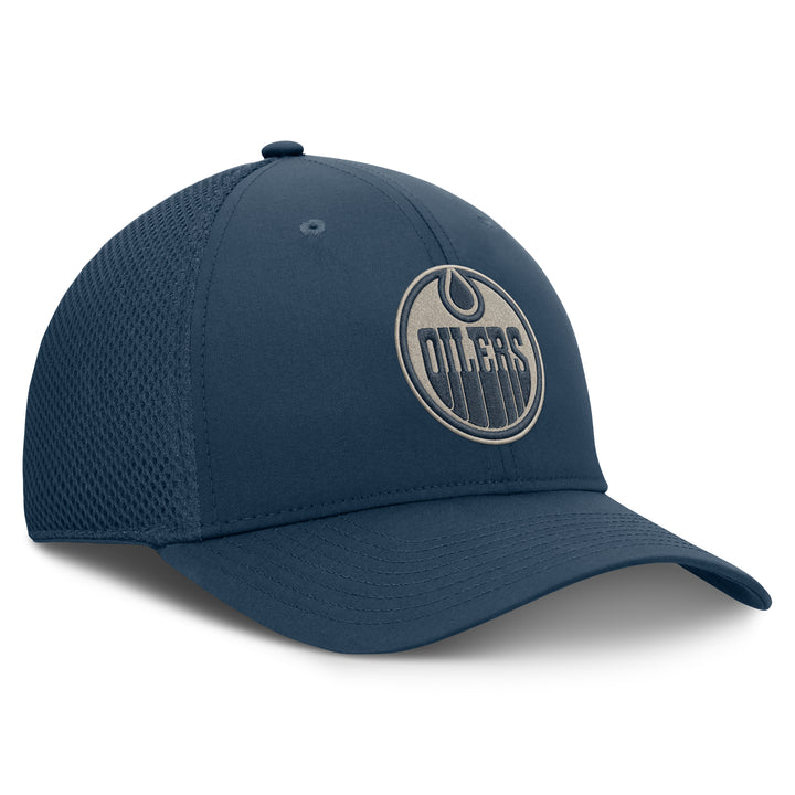 Edmonton Oilers Fanatics Navy 2026-27 Authentic Pro Road Flex Hat
