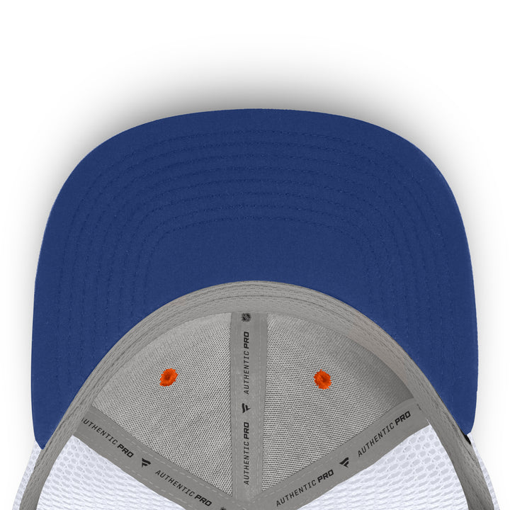 Edmonton Oilers Fanatics Orange 2026-27 Authentic Pro Rink Mid-Crown Mesh Snapback Hat