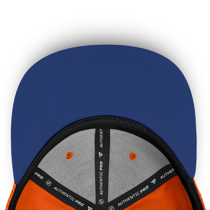 Edmonton Oilers Fanatics Orange 2026-27 Authentic Pro Rink Square Visor Snapback Hat