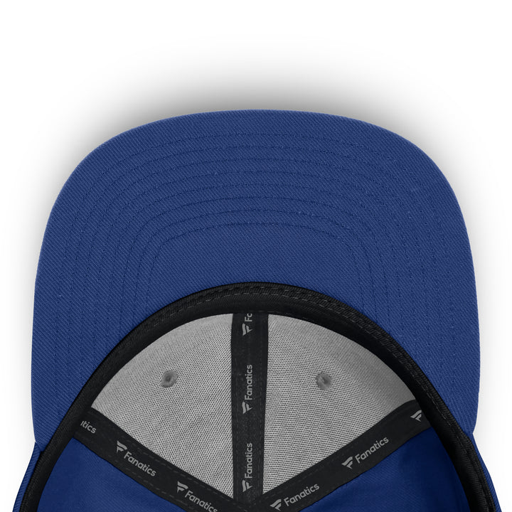 Edmonton Oilers Fanatics Royal Loden Flat Brim Snapback Hat