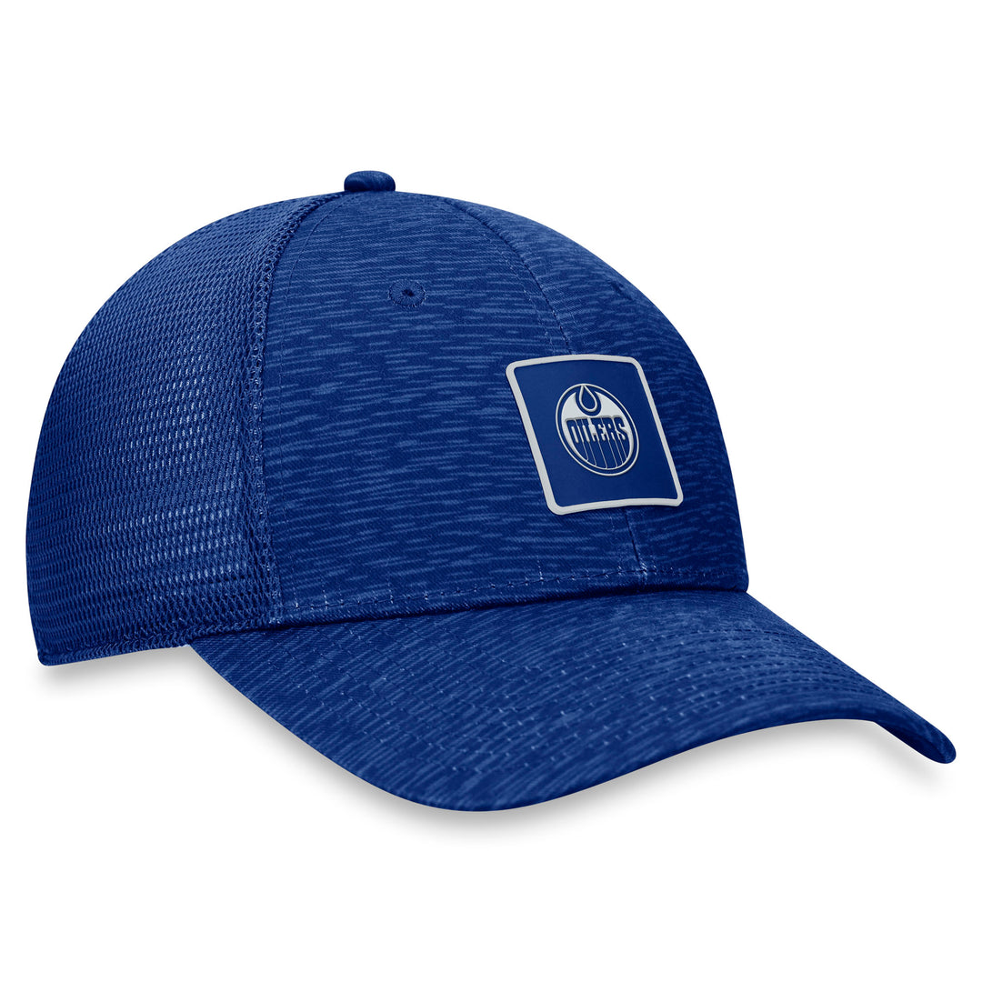 Edmonton Oilers Women's Fanatics Blue Authentic Pro Road Meshback Hat