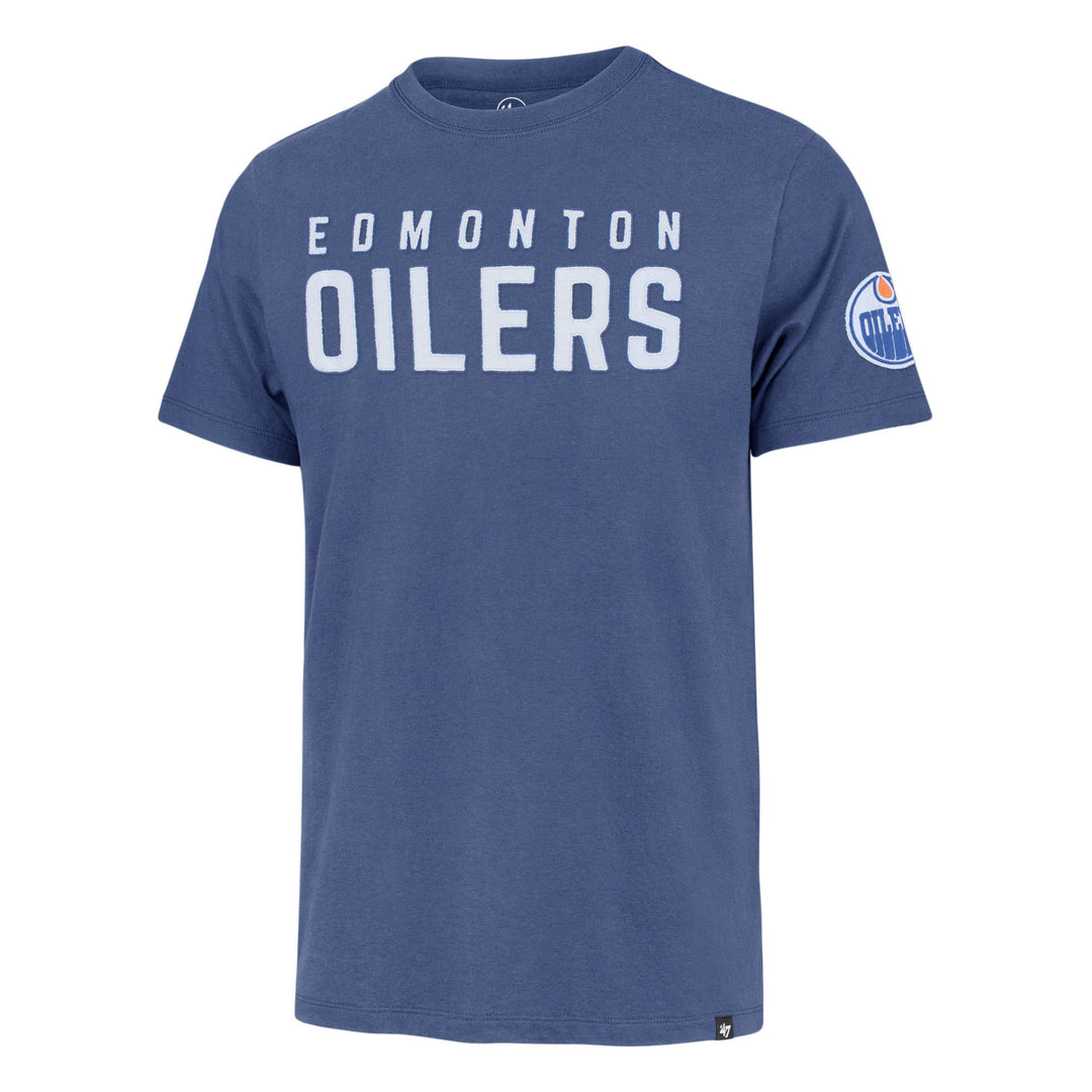 Edmonton Oilers '47 Franklin Fieldhouse Blue T-Shirt