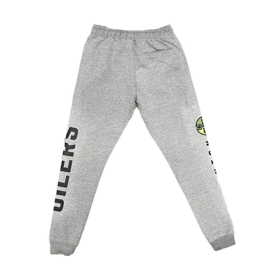 Edmonton Oilers Mitchell & Ness Ghost Camo Grey Joggers/Pants