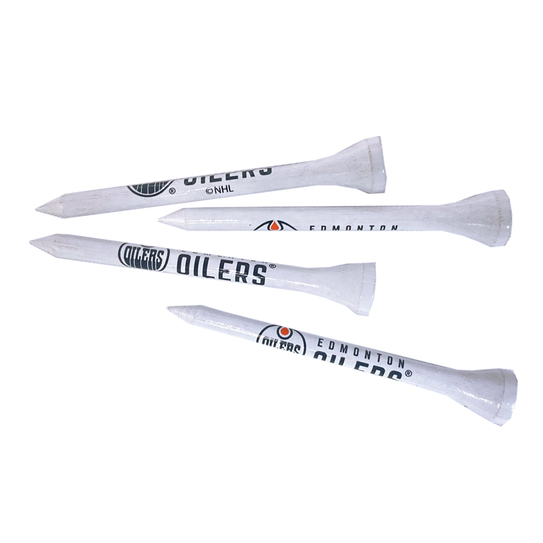 Edmonton Oilers 2 3/4" Hardwood Tees