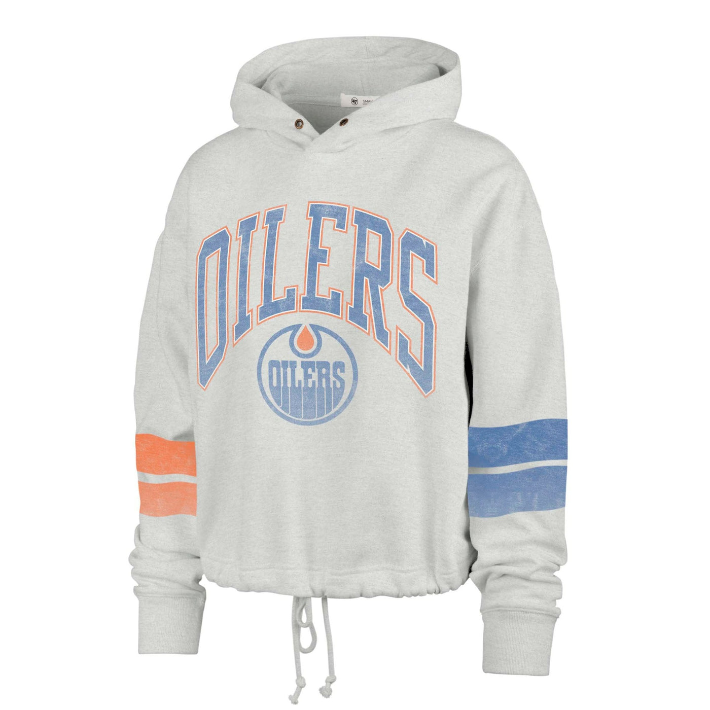 Edmonton Oilers Women's '47 Grey Harper Hoodie