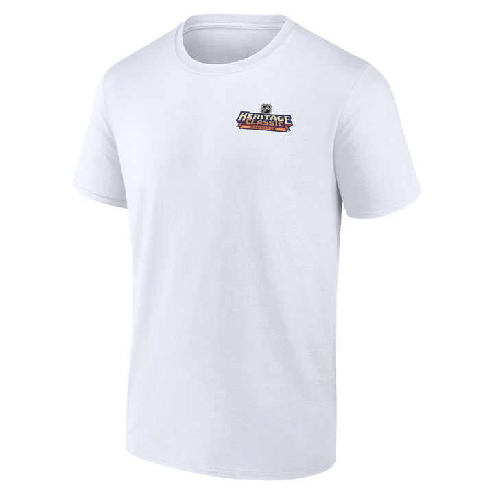 Edmonton Oilers Fanatics 2023 Heritage Classic Roster White T-Shirt