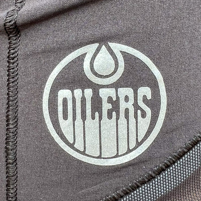 Edmonton Oilers Women's lululemon Black Low Rise Hotty Hot Lined Shorts 4"