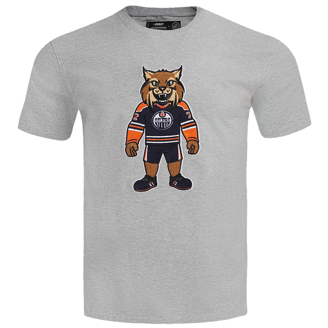 Edmonton Oilers Pro Standard Hunter Mascot Grey T-Shirt