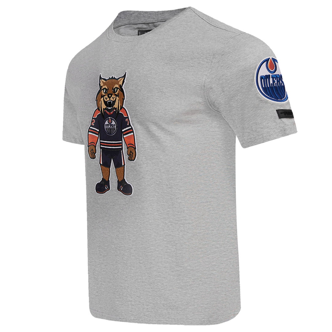 Edmonton Oilers Pro Standard Hunter Mascot Grey T-Shirt