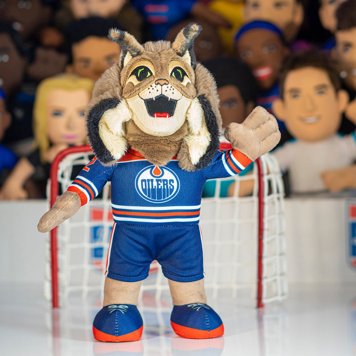 Edmonton Oilers 10" Hunter Royal Jersey Plushie Toy