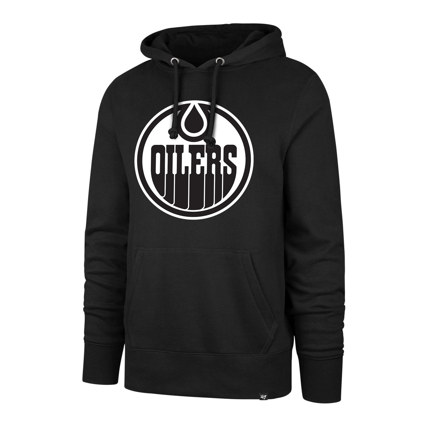 Edmonton Oilers '47 Black Imprint Headline Hoodie