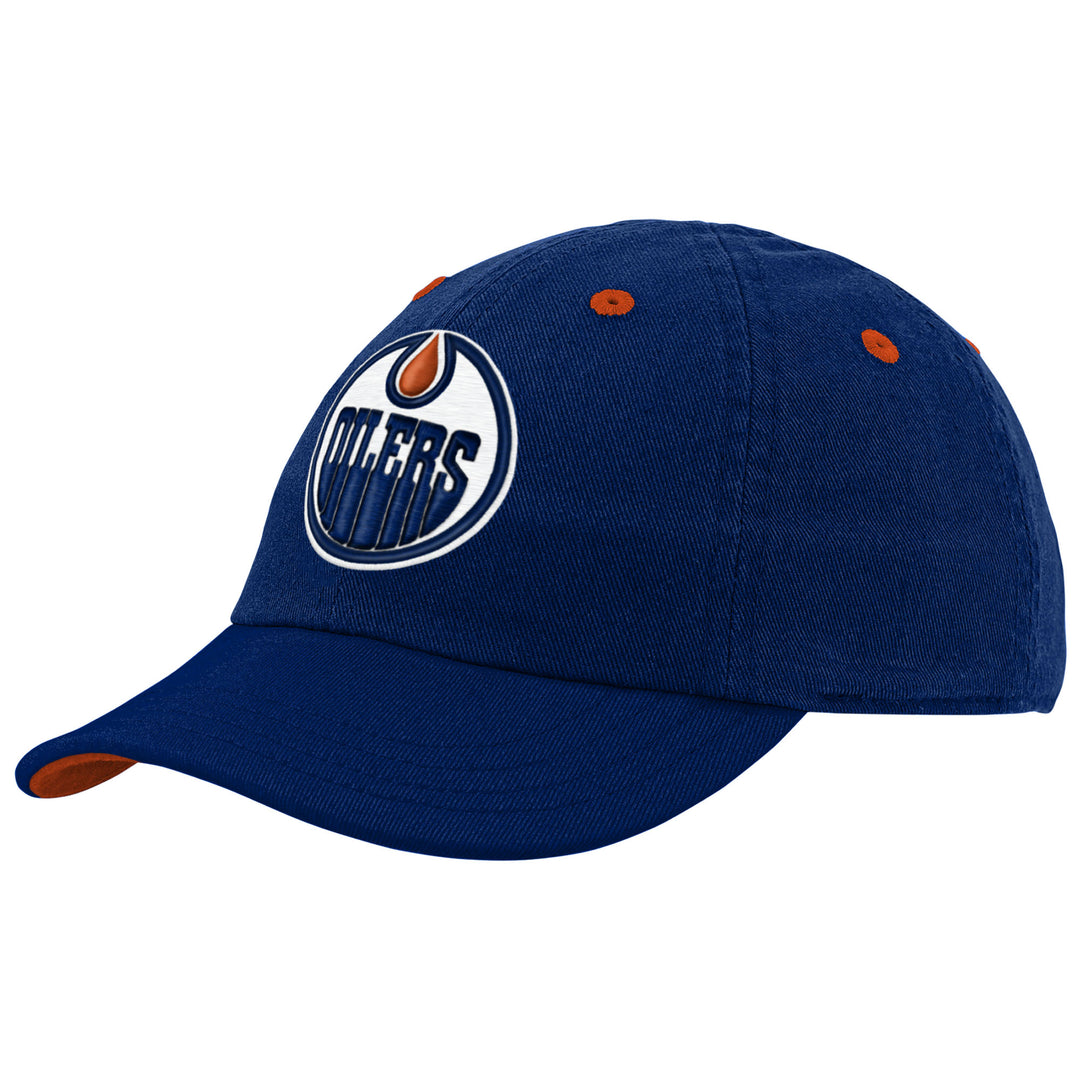 Edmonton Oilers Infant Outerstuff Blue Slouch Hat