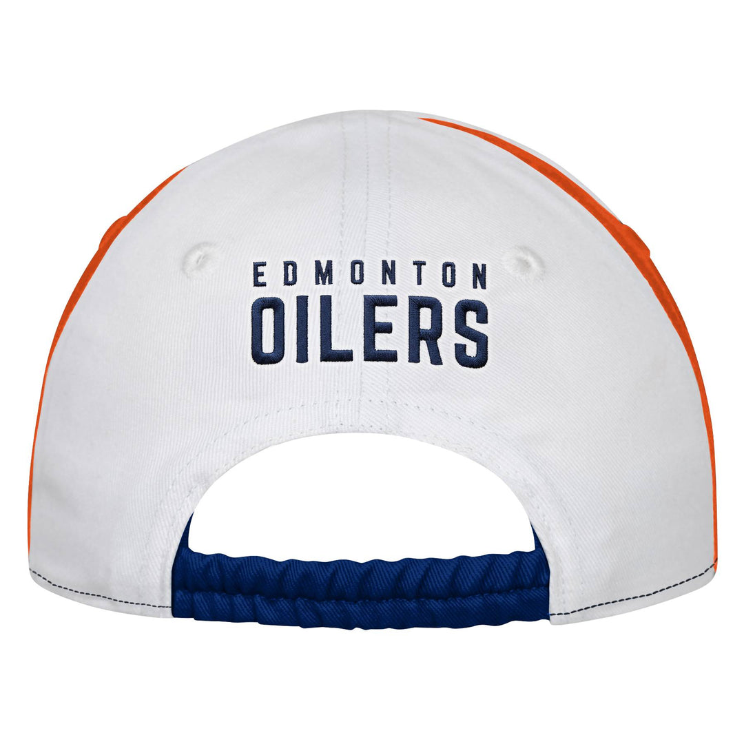 Edmonton Oilers Infant Outerstuff Blue & Orange Slouch Hat