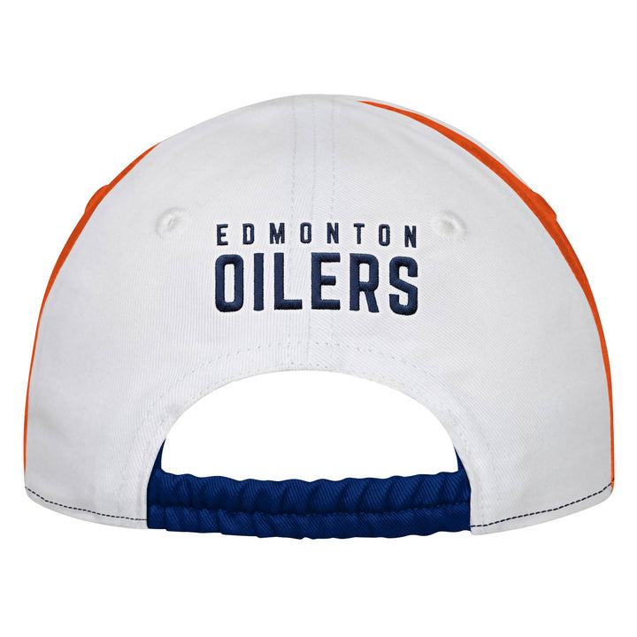 Edmonton Oilers Infant Outerstuff Blue & Orange Slouch Hat
