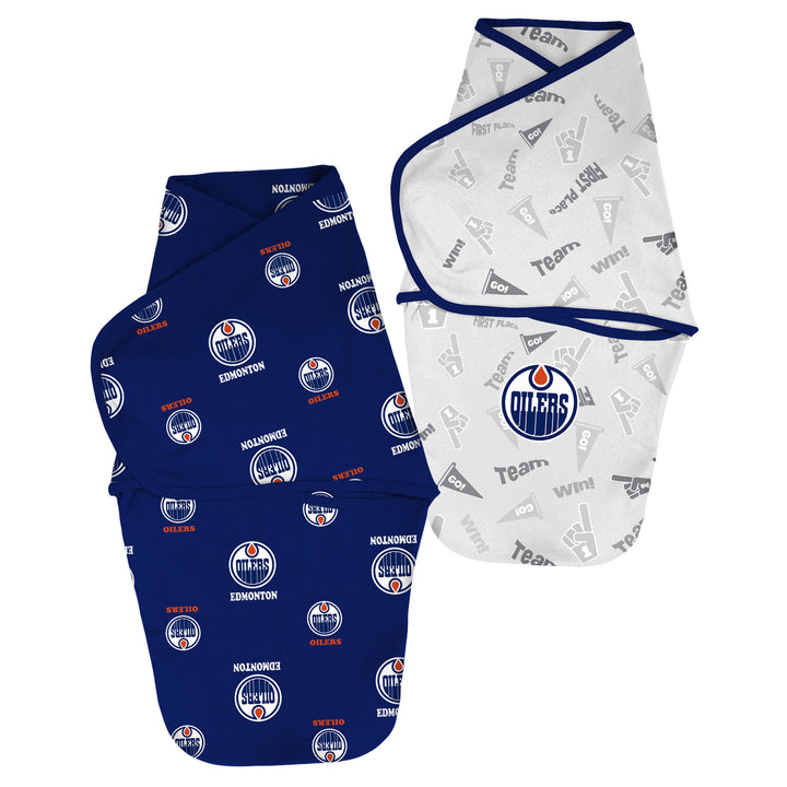 Edmonton Oilers Infant Outerstuff Cocoon 2 Piece Wrap Swaddle