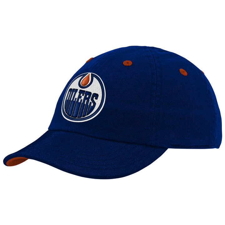 Edmonton Oilers Infant Outerstuff Royal Slouch Hat