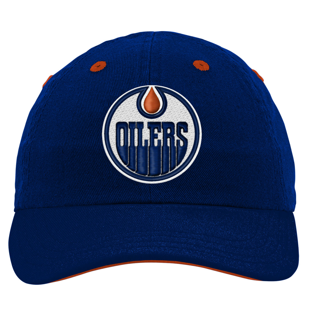 Edmonton Oilers Infant Outerstuff Royal Slouch Hat