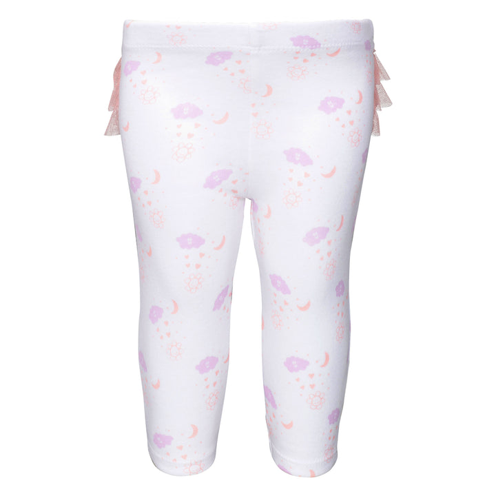 Edmonton Oilers Infant Outerstuff Spreading Love White & Pink 2 Piece Creeper Set