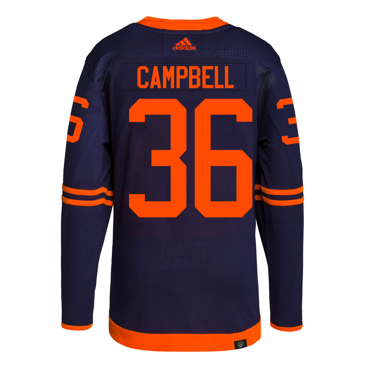 Jack Campbell Edmonton Oilers adidas Primegreen Authentic Navy Alternate Jersey