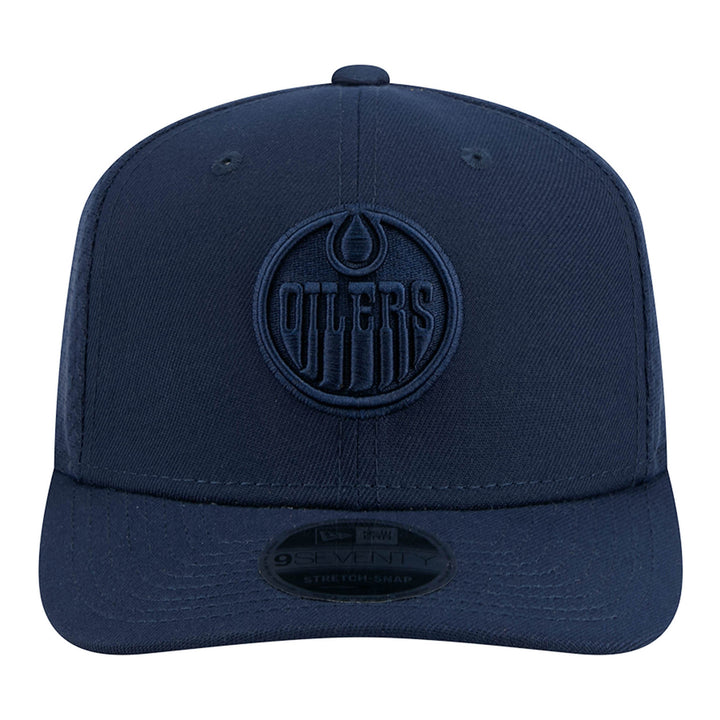 Edmonton Oilers Kids New Era Color Pack Navy Blue 9SEVENTY Mesh Stretch Snapback Hat