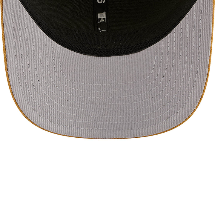 Edmonton Oilers Kids New Era Color Pack Mustard Yellow 9SEVENTY Mesh Stretch Snapback Hat