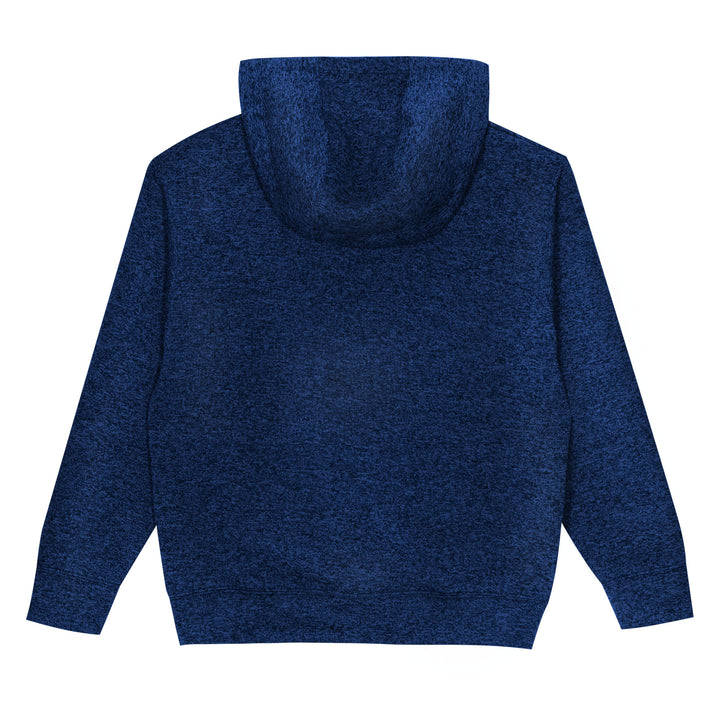 Edmonton Oilers Kids Outerstuff Forerunner Ultra Fleece Navy Hoodie