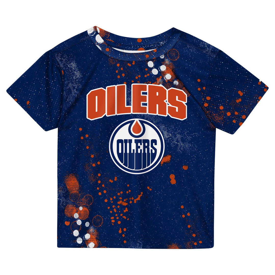 Edmonton Oilers Kids Outerstuff Stadium Lights 2-Piece Set