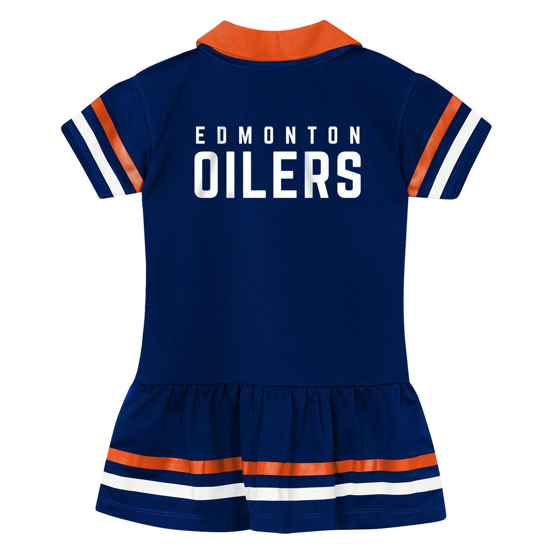 Edmonton Oilers Kids Outerstuff Star Player Navy Fashion Jersey