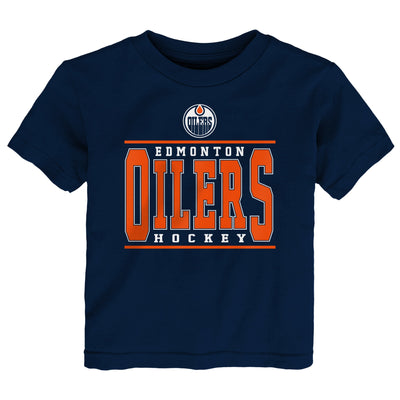 Edmonton Oilers Infant Outerstuff Game Nap Teddy Fleece Bunting